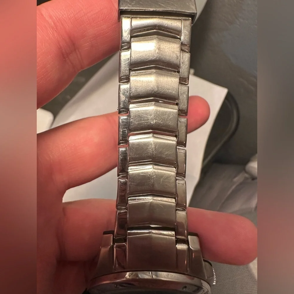 Fossil AM-4089 stainless steel watch
